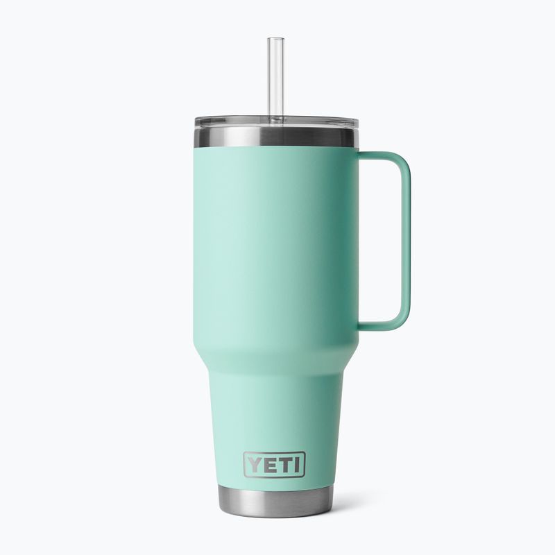 Thermobecher YETI Rambler Straw 1200 ml seafoam