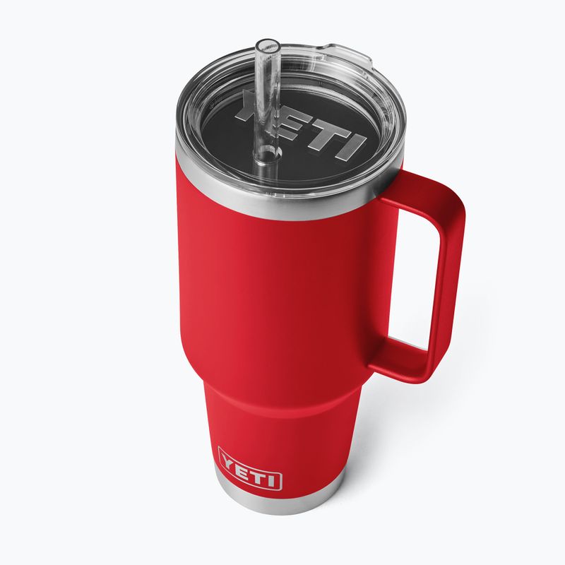 Thermobecher YETI Rambler Straw 1200 ml rescue red 3
