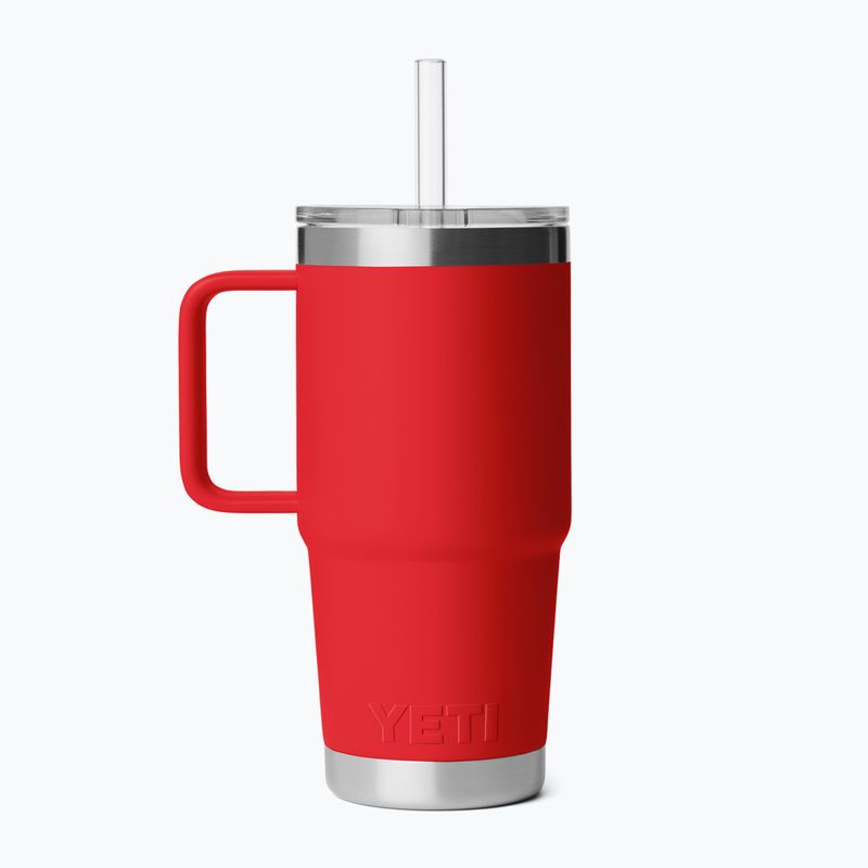 Thermobecher YETI Rambler Straw 739 ml rescue red 2
