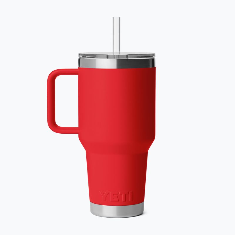 Thermobecher YETI Rambler Straw 1000 ml rescue red 2