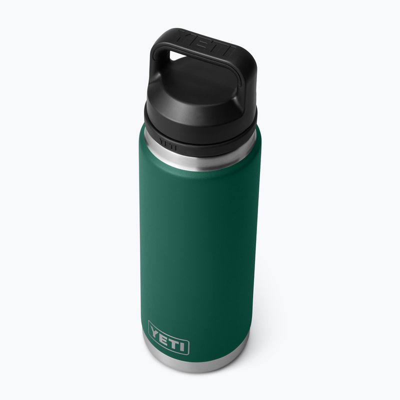 Thermosflasche YETI Rambler Chug 760 ml black forest green 3