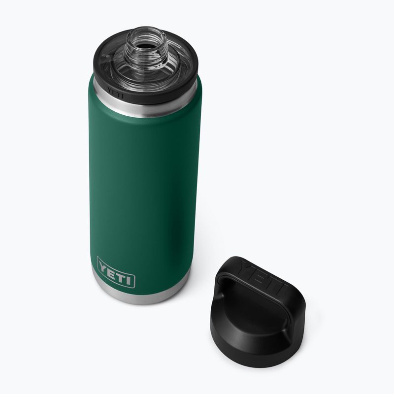 Thermosflasche YETI Rambler Chug 760 ml black forest green 4