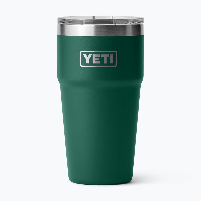 Thermosflasche YETI Rambler Stackable 591 ml black forest green