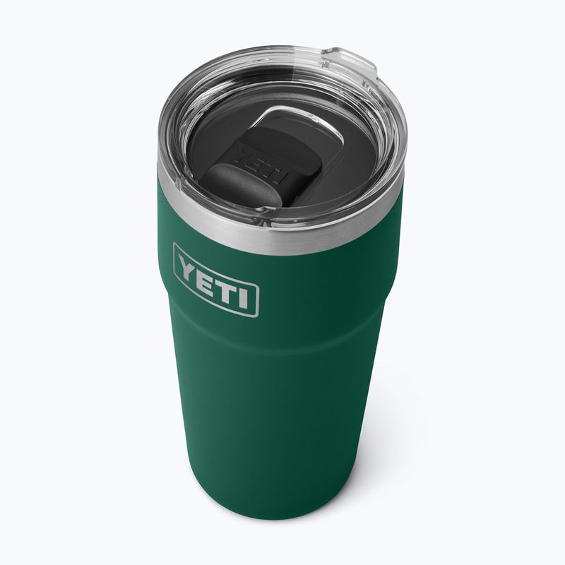 Thermosflasche YETI Rambler Stackable 591 ml black forest green 3