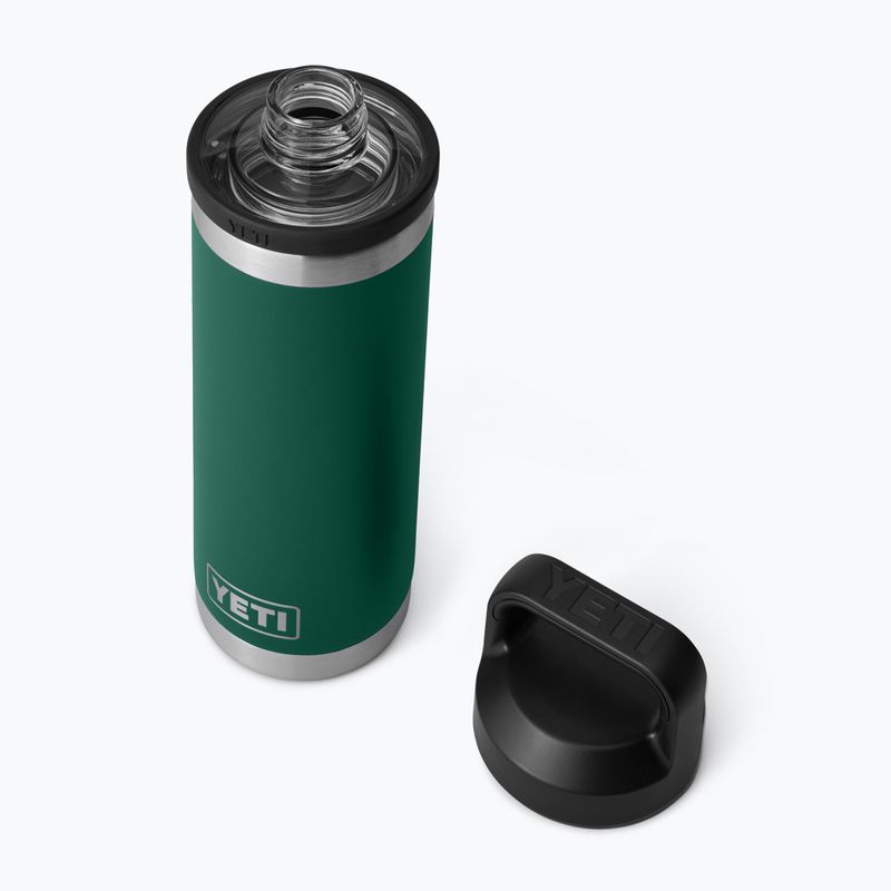 Thermosflasche YETI Rambler Chug 532 ml black forest green 4