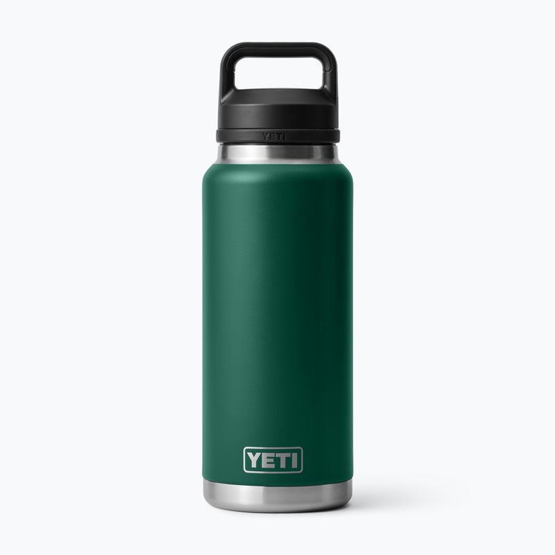Thermoflasche YETI Rambler Chug 1064 ml black forest green