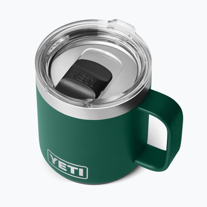 Thermobecher YETI Rambler CL 295 ml black forest green 3