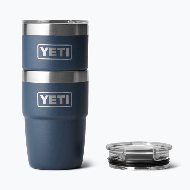 Thermosflasche YETI Rambler Stackable 237 ml navy 4