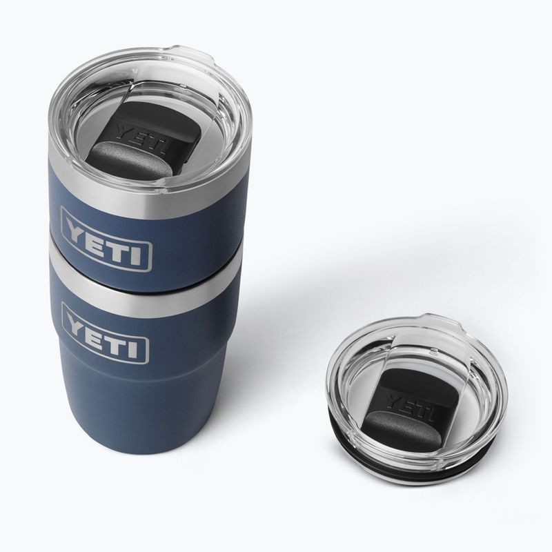 Thermosflasche YETI Rambler Stackable 237 ml navy 5