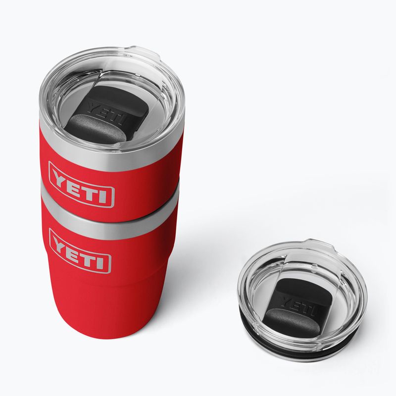 Thermosflasche YETI Rambler Stackable 237 ml rescue red 5