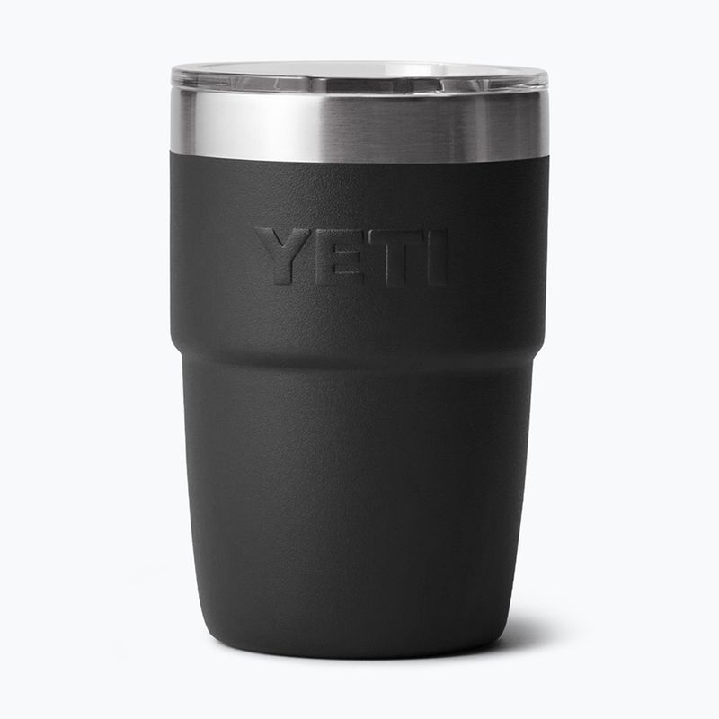 Thermosflasche YETI Rambler Stackable 237 ml black 2
