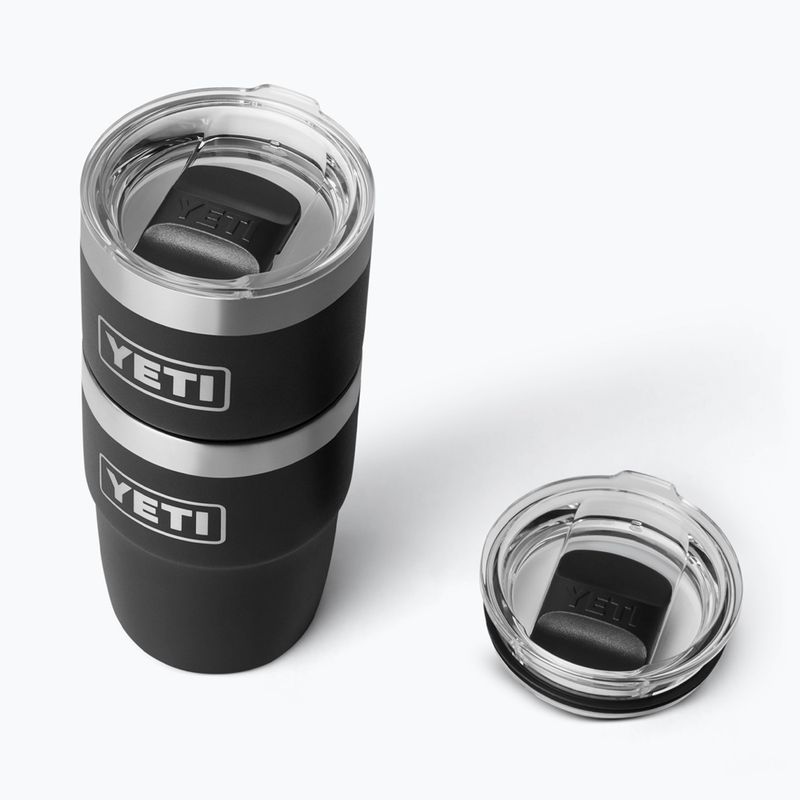 Thermosflasche YETI Rambler Stackable 237 ml black 5