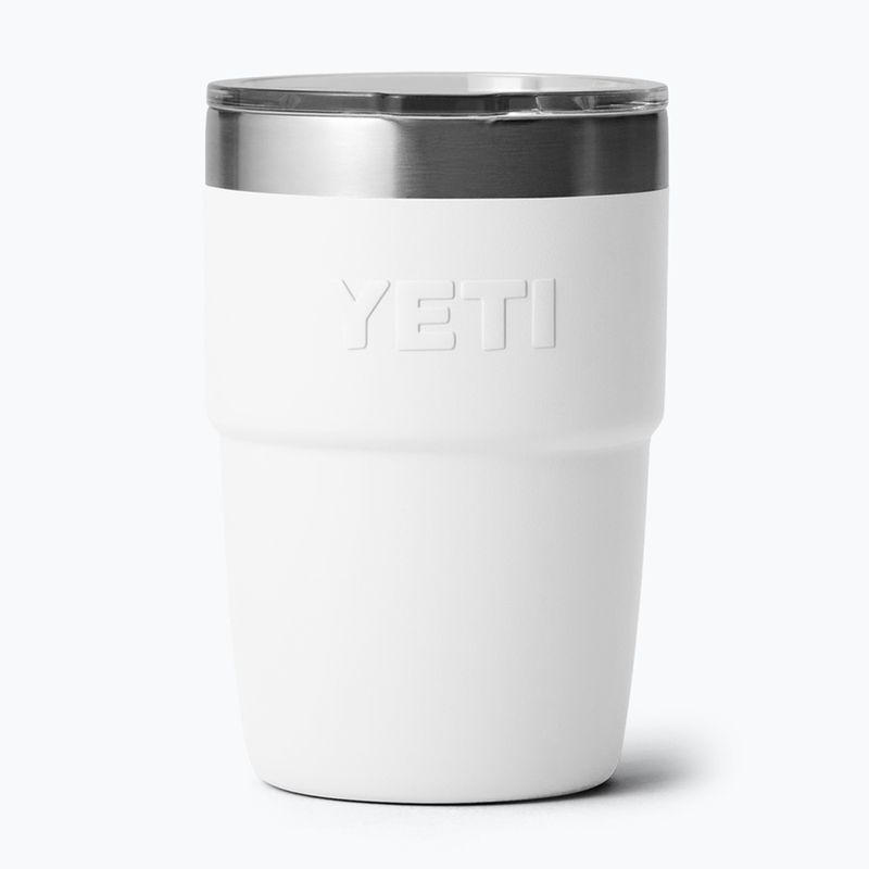 Thermosflasche YETI Rambler Stackable 237 ml white 2