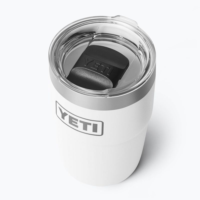 Thermosflasche YETI Rambler Stackable 237 ml white 3