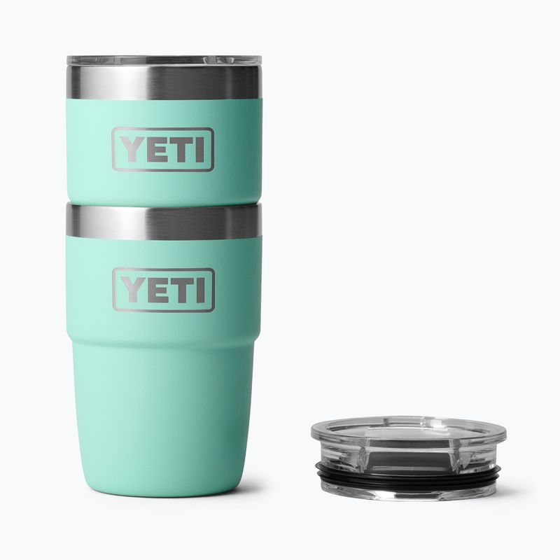 Thermosflasche YETI Rambler Stackable 237 ml seafoam 4