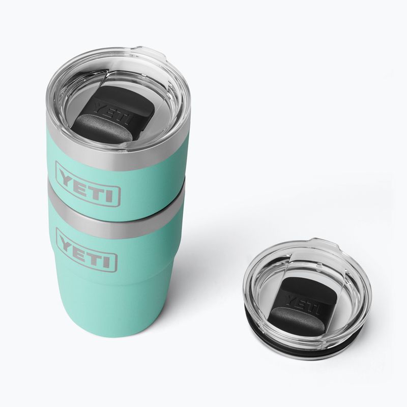 Thermosflasche YETI Rambler Stackable 237 ml seafoam 5