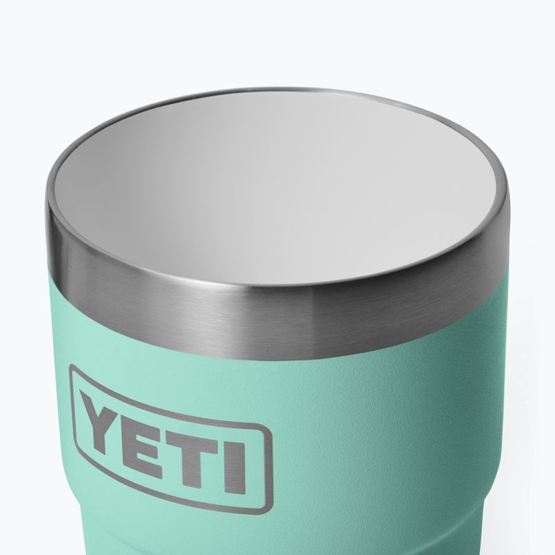 Thermosflasche YETI Rambler Stackable 237 ml seafoam 6