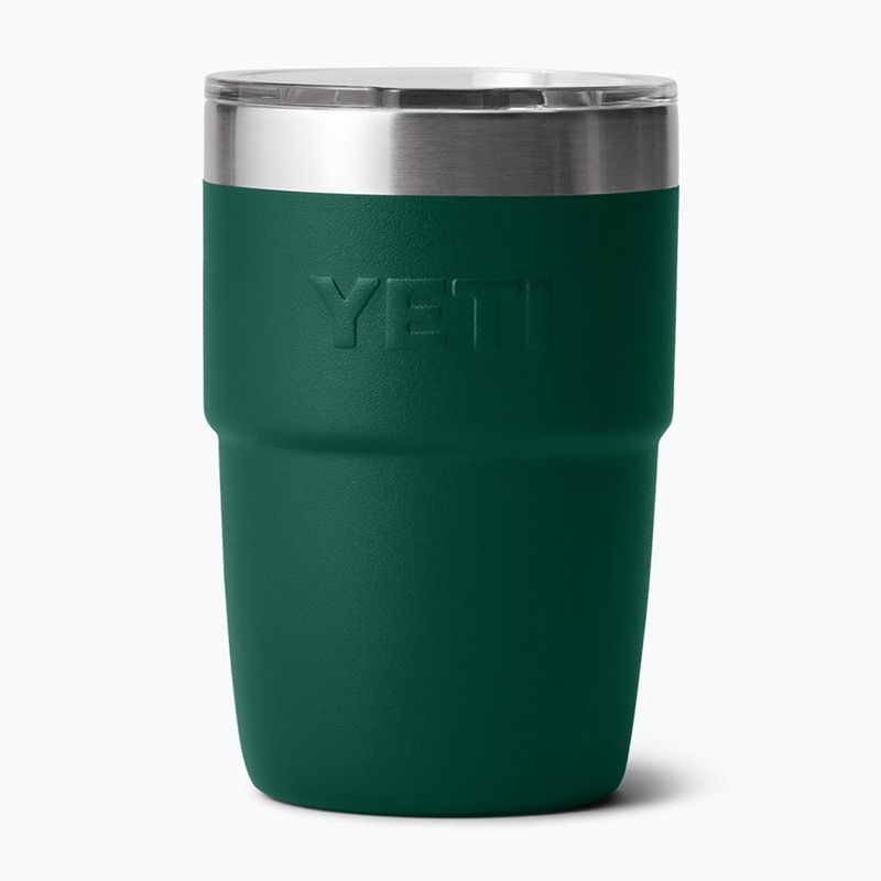 Thermosflasche YETI Rambler Stackable 237 ml black forest green 2