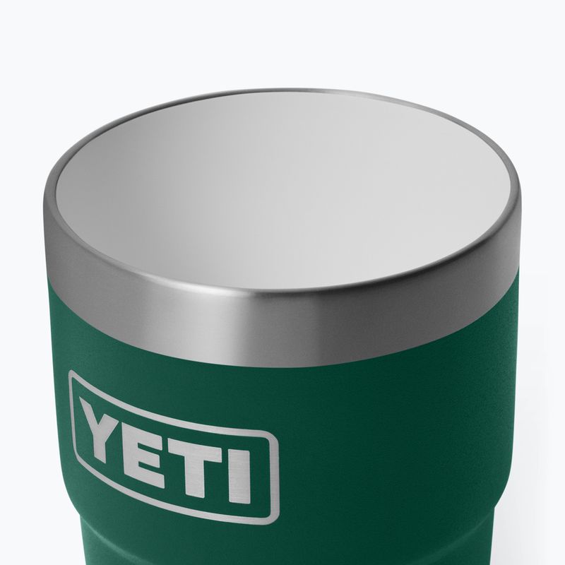 Thermosflasche YETI Rambler Stackable 237 ml black forest green 6