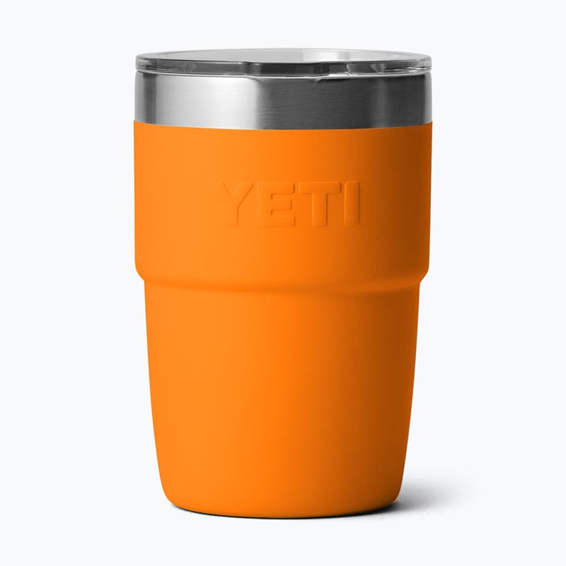 Thermosflasche YETI Rambler Stackable 237 ml king crab orange 2