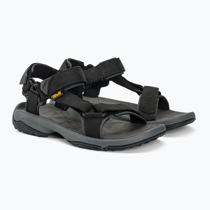 Teva Terra Fi Lite Leder Herren Sandalen schwarz 4