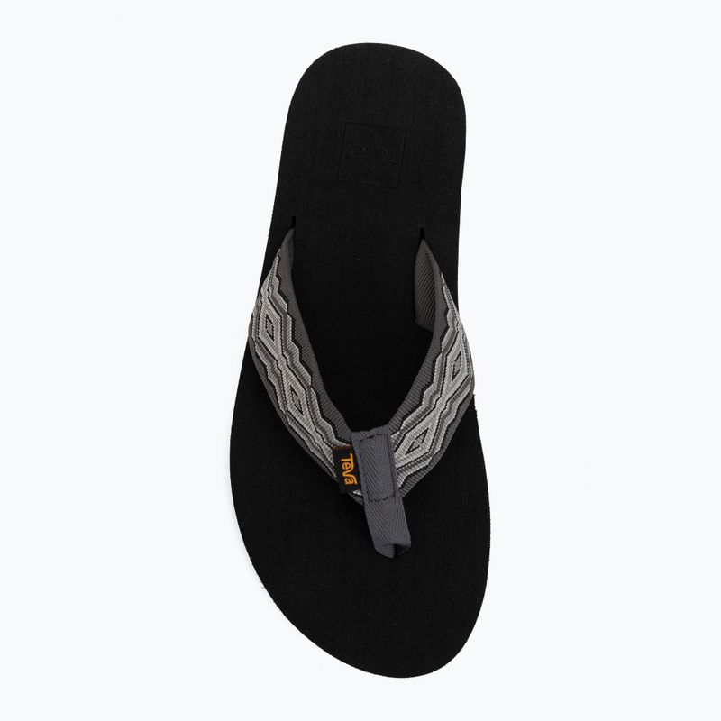 Herren Flip-Flops Teva Mush II quincy dark grey 5