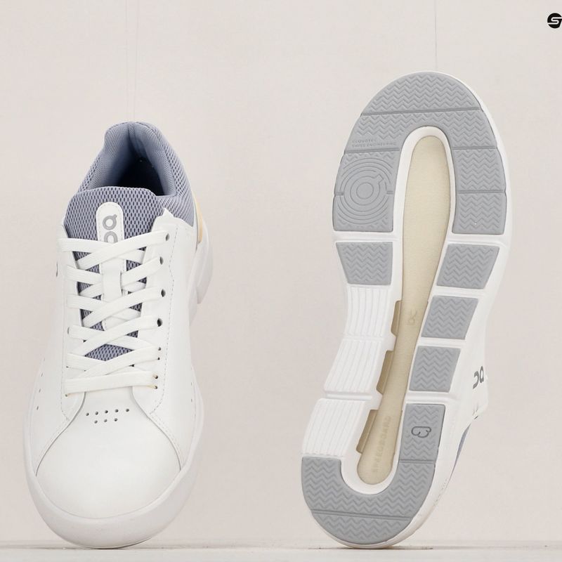 Women's On The Roger Advantage Weiß/Teeuest Schuhe 8