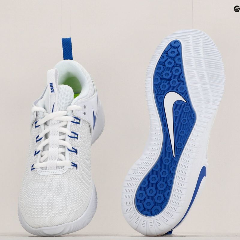 Damen Volleyball Schuhe Nike Air Zoom Hyperace 2 Weiß/Spiel Royal 9