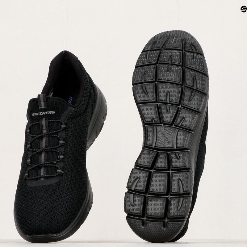 Damen Trainingsschuhe SKECHERS Summits schwarz 14