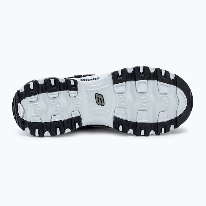 Schuhe Damen SKECHERS D'Lites Biggest Fan black/white/silver 4