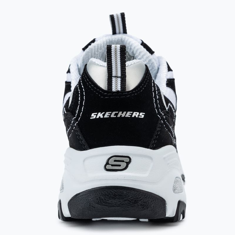 Schuhe Damen SKECHERS D'Lites Biggest Fan black/white/silver 6