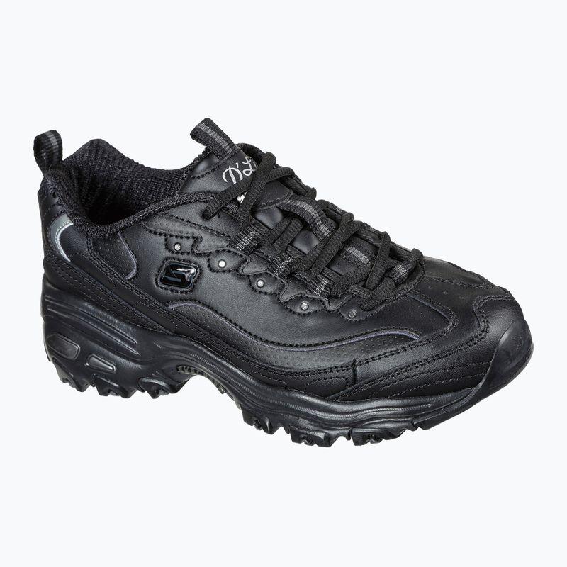 SKECHERS D'Lites Fresh Start Damen Schuhe schwarz/kohle 8