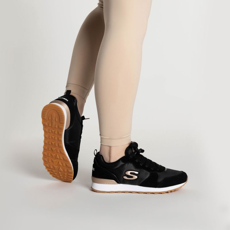 SKECHERS Damen Schuhe Og 85 Goldn Gurl schwarz 2