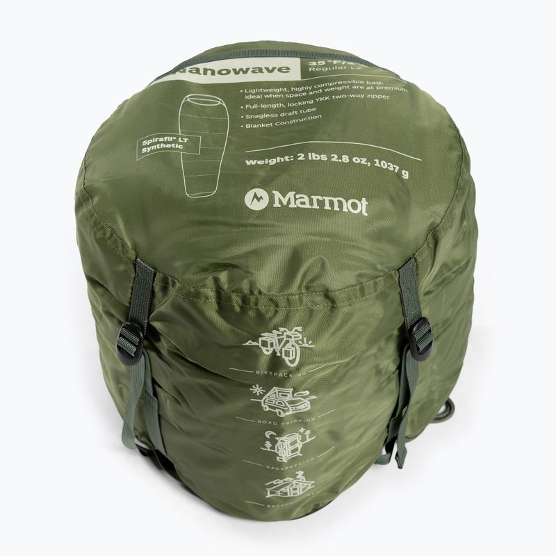 Marmot NanoWave 35 Schlafsack grün 388404764 8