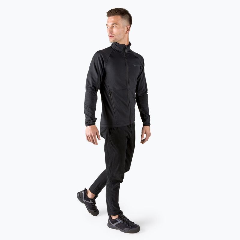 Herren Marmot Leconte Fleece-Sweatshirt schwarz 12770001 2