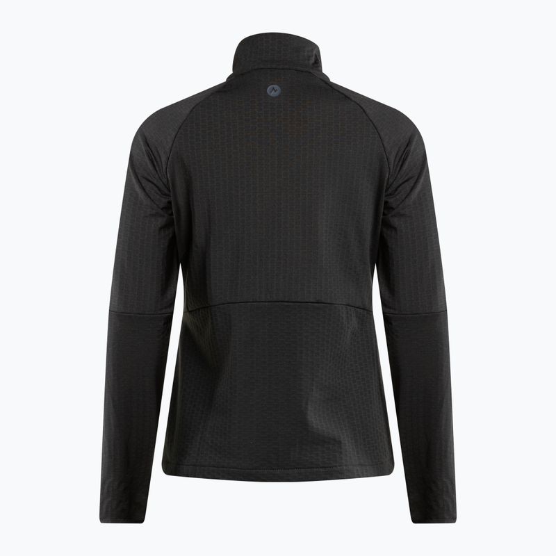 Marmot Leconte Fleece Damen Sweatshirt schwarz 12810001 6