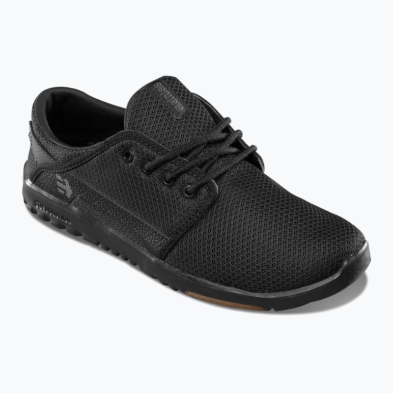 Etnies Scout Herrenschuhe schwarz/schwarz/gum 8