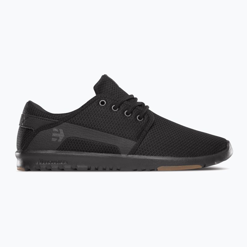Etnies Scout Herrenschuhe schwarz/schwarz/gum 9
