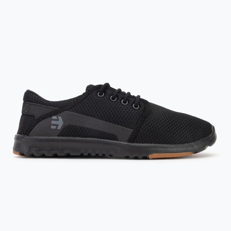 Etnies Scout Herrenschuhe schwarz/schwarz/gum 2