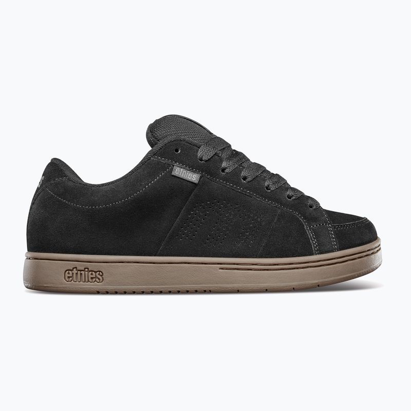 Etnies Kingpin schwarz/dunkelgrau/gum Herrenschuhe 8