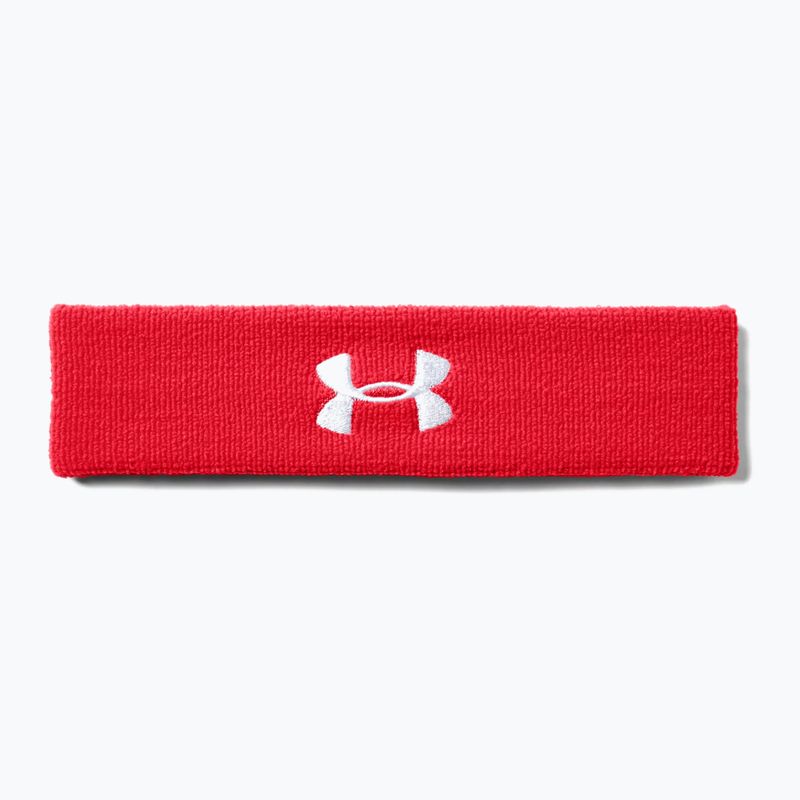 Stirnband Herren Under Armour Performance Headband 6 rot-weiß 127699
