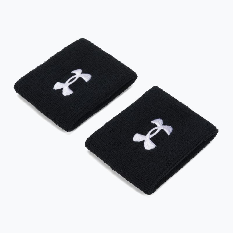 Herren Under Armour Performance Armbänder schwarz UAR-1276991001
