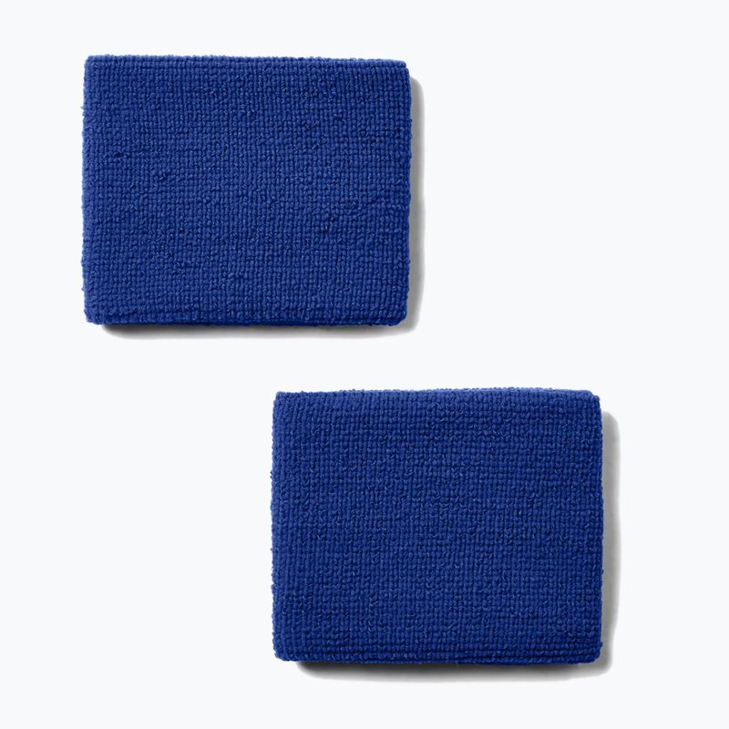 Stirnband Herren Under Armour Performance Wristbands 4 blau-weiß 1276991 2
