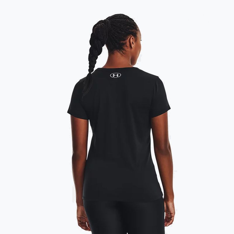 Under Armour Tech SSC Damen Trainings-T-Shirt schwarz 1277207-001 4