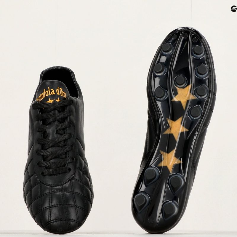 Pantofola d'Oro Del Duca nero Fußballschuhe für Männer 13