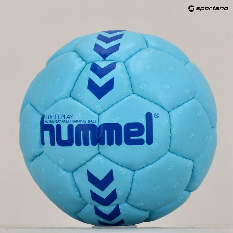 Hummel Street Play hellblau Handball Größe 0 5