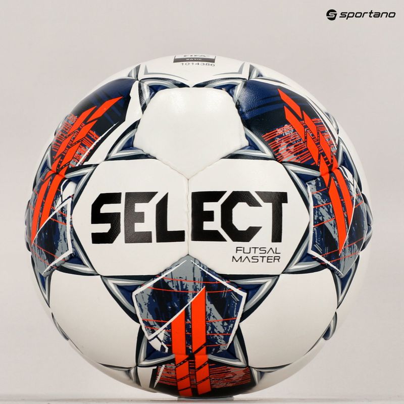 Wählen Sie Futsal Master Grain V22 Fußball weiß und blau 310015 5