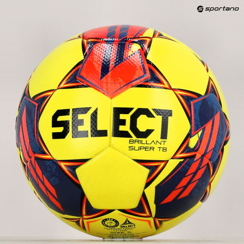 SELECT Brillant Super TB FIFA v23 gelb/rot 100025 Größe 5 Fußball 5