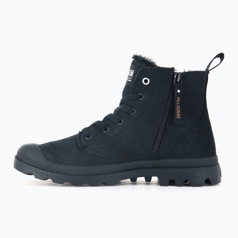 Palladium Herrenschuhe Pampa HI ZIP WL schwarz 10