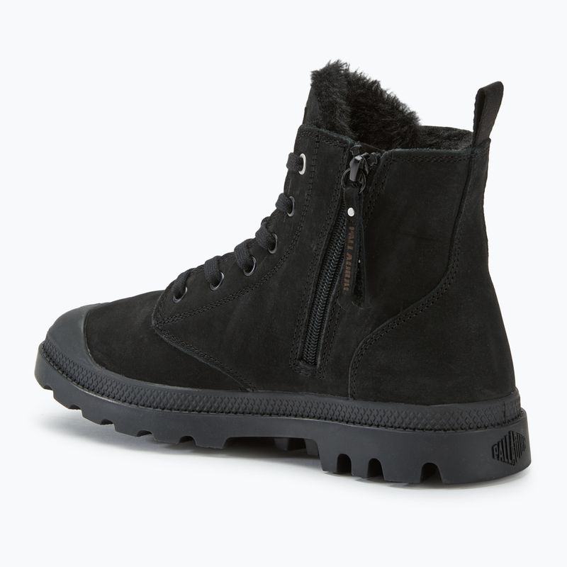 Palladium Herrenschuhe Pampa HI ZIP WL schwarz 3
